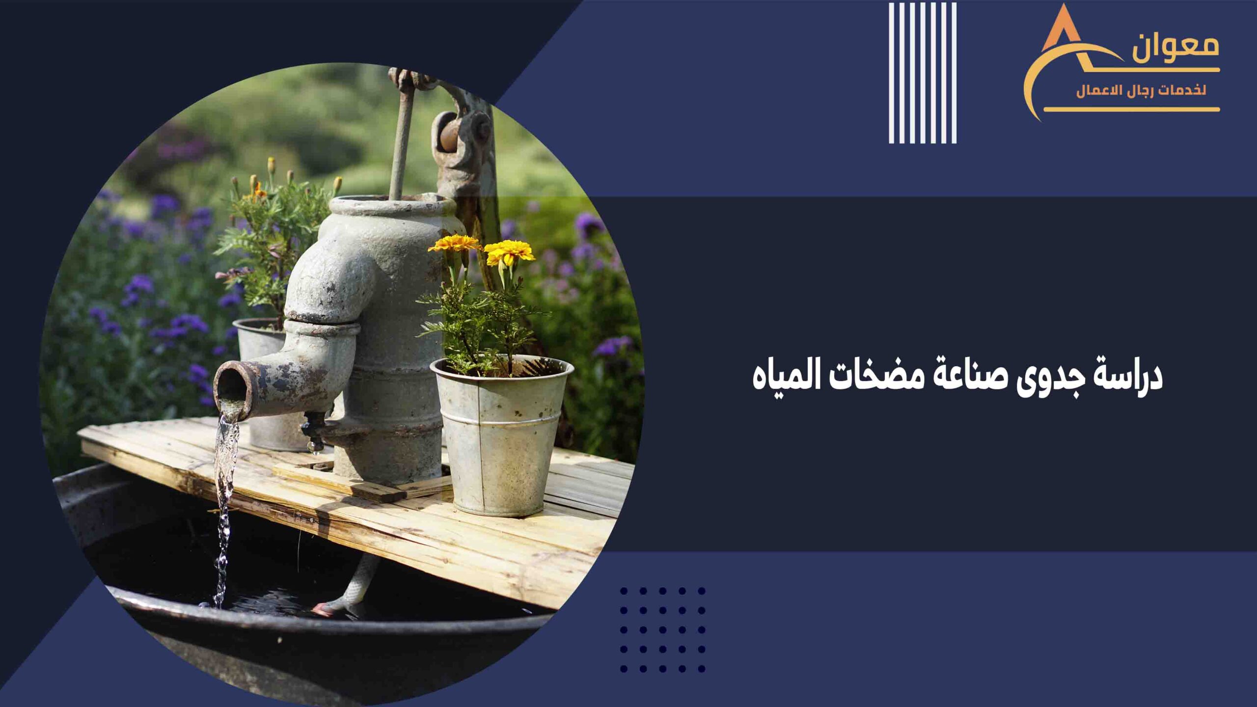 دراسة جدوى صناعة مضخات المياه