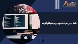 دراسة جدوى شركة تصميم وبرمجة مواقع انترنت