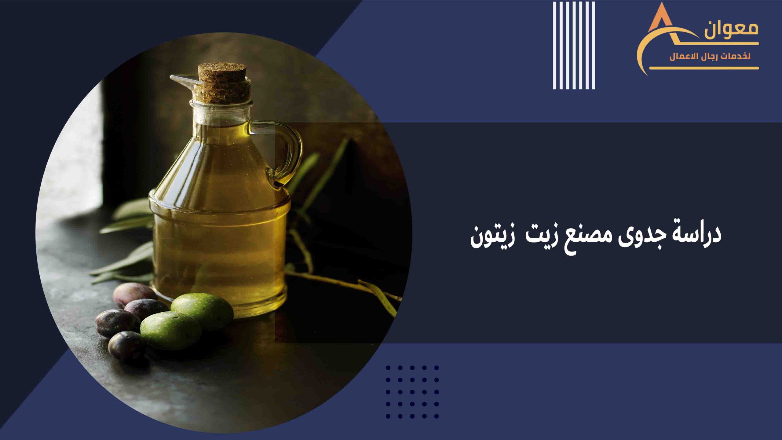 دراسة جدوى مصنع زيت زيتون