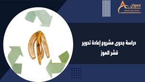 دراسة جدوى مشروع إعادة تدوير قشر الموز