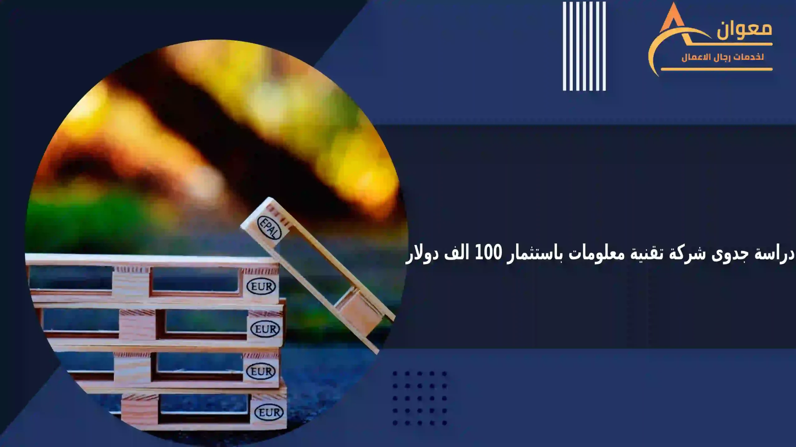 دراسة جدوى شركة تقنية معلومات باستثمار 100 الف دولار
