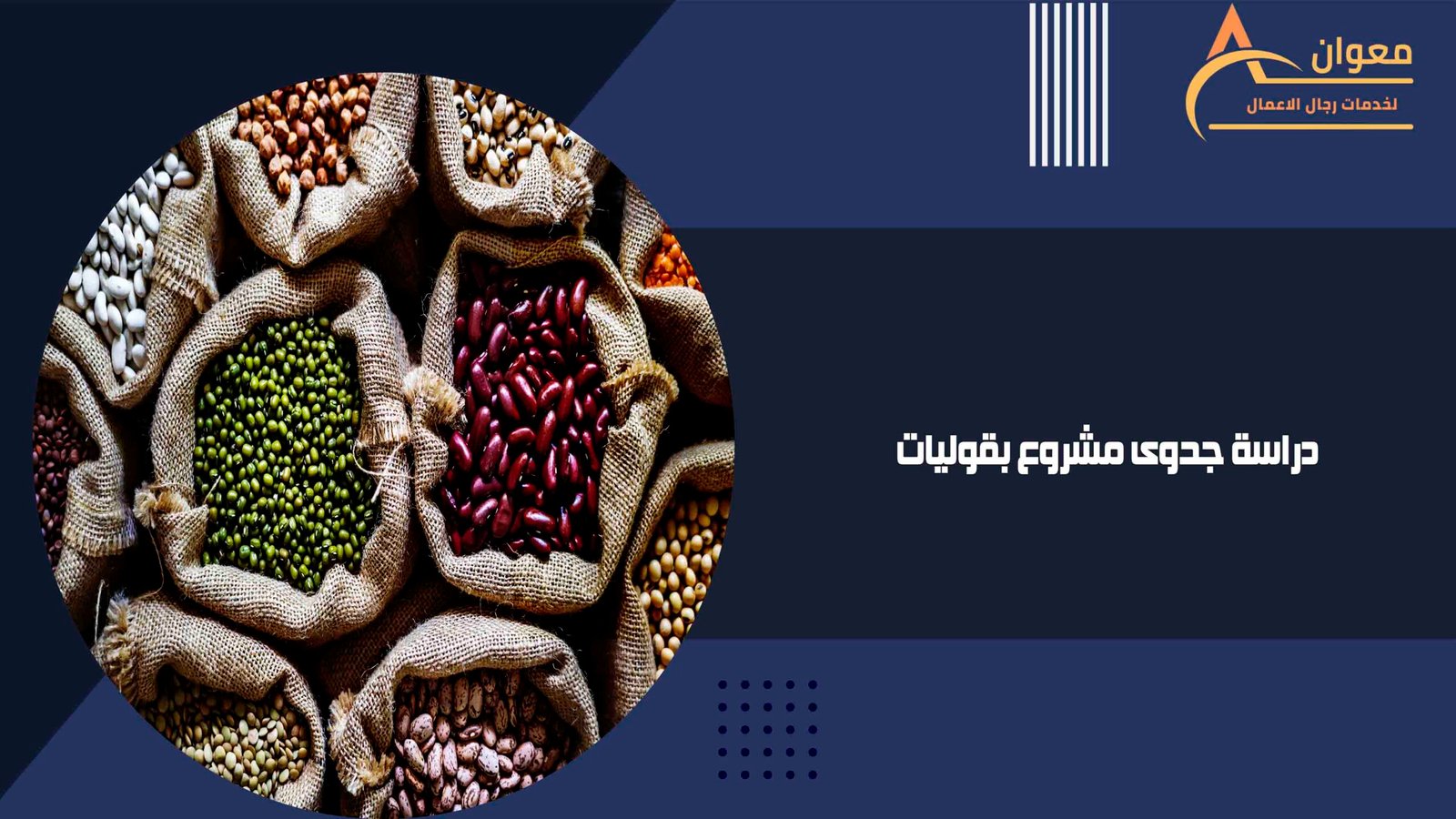 دراسة جدوى مشروع بقوليات