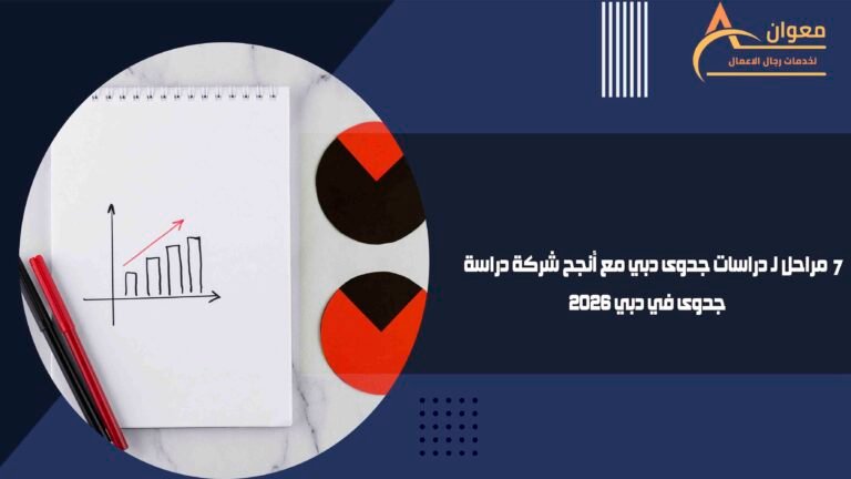 7 مراحل لـ دراسات جدوى دبي مع أنجح شركة دراسة جدوى في دبي 2026