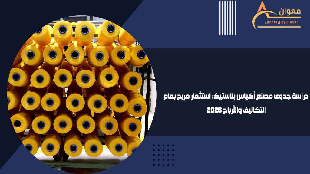 دراسة جدوى مصنع أكياس بلاستيك استثمار مربح بعام 2026 التكاليف والأرباح