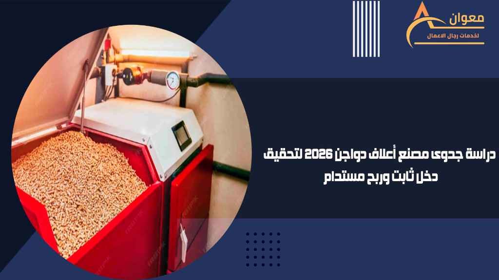 دراسة جدوى مصنع أعلاف دواجن 2026 لتحقيق دخل ثابت وربح مستدام