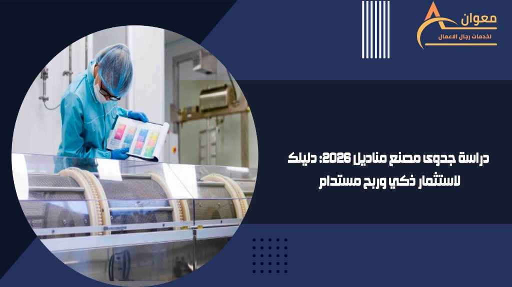 دراسة جدوى مصنع مناديل 2026 دليلك لاستثمار ذكي وربح مستدام