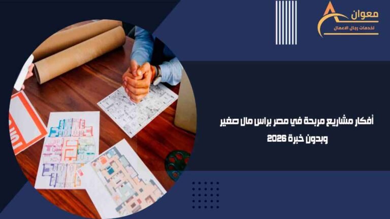 أفكار مشاريع مربحة في مصر براس مال صغير وبدون خبرة 2026